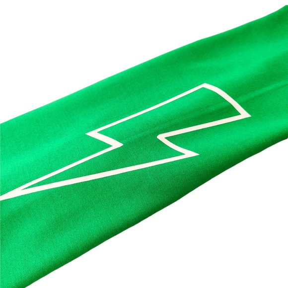 Green Smiley Star Lightning Bolt Sweatshirt - Picture 6 of 9